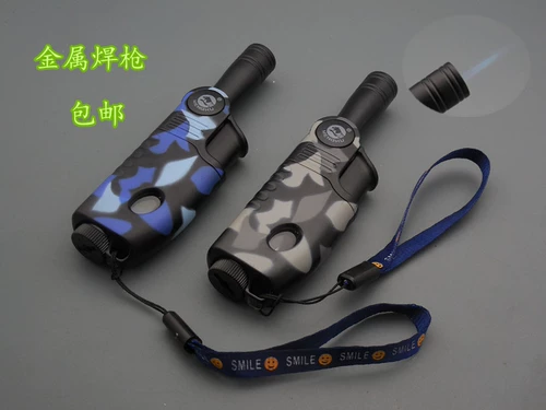 Металлическая портативная маленькая камуфляжная ветрозащитная электронная зажигалка