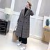 B-K46 chống mùa lông cừu áo khoác mùa đông của phụ nữ Anh phong cách dài cashmere coat áo dạ nữ dáng dài hàn quốc Áo len lót đôi