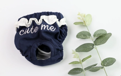 Aimeng Ambaby PET Физиологические штаны Письмо вышитые суки физиологические брюки.