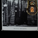 Тибет красный в 1940 -х годах, тибетские благородные молодые девушки черно -белые старые фотографии национальные характеристики декоративные висящие картины