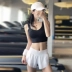 Cô gái tập thể dục cường độ cao hấp thụ sốc thu thập thể thao bra rập khuôn chạy đào tạo đồ lót để nhận được một đôi ngực yoga vest