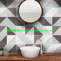 Nordic Green Geometric Matte Tile 300 Гостиная кухня туалет балконы против Wall Tile 200x200