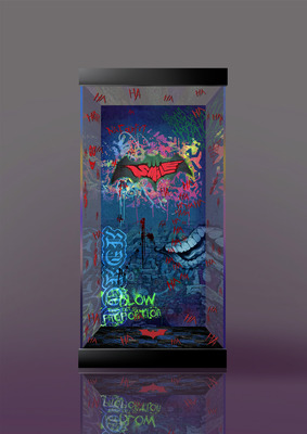 taobao agent 【Move】Hottoys HT Clown QS010 Batman Dark Knight 18 -inch special display box