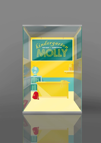 [Не могу двигаться] Bubble Mate Molly Counergarten BJD Doll Special Display Box