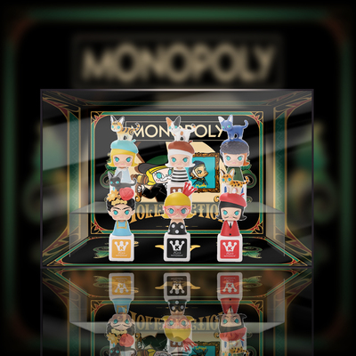 taobao agent [Can't move] Bubble Mate Molly Real Estate Tycoon Chessboard Set Tide Play Blind Box Special Display Box