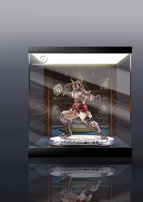 taobao agent Can't move Blizzard Blizzard Overwatch Doomskin Statue Statue Special display box