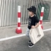 Quần áo trẻ em Lin Lin áo thun ngắn tay thời trang đường phố quần áo trẻ em mùa hè - Áo thun Áo thun