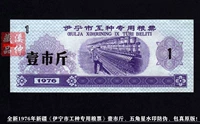 Новый 1976 год Синьцзян "Специальные талоны на питание в Йонинге", один фунт, пять звездных водных знаков, оригинальная версия