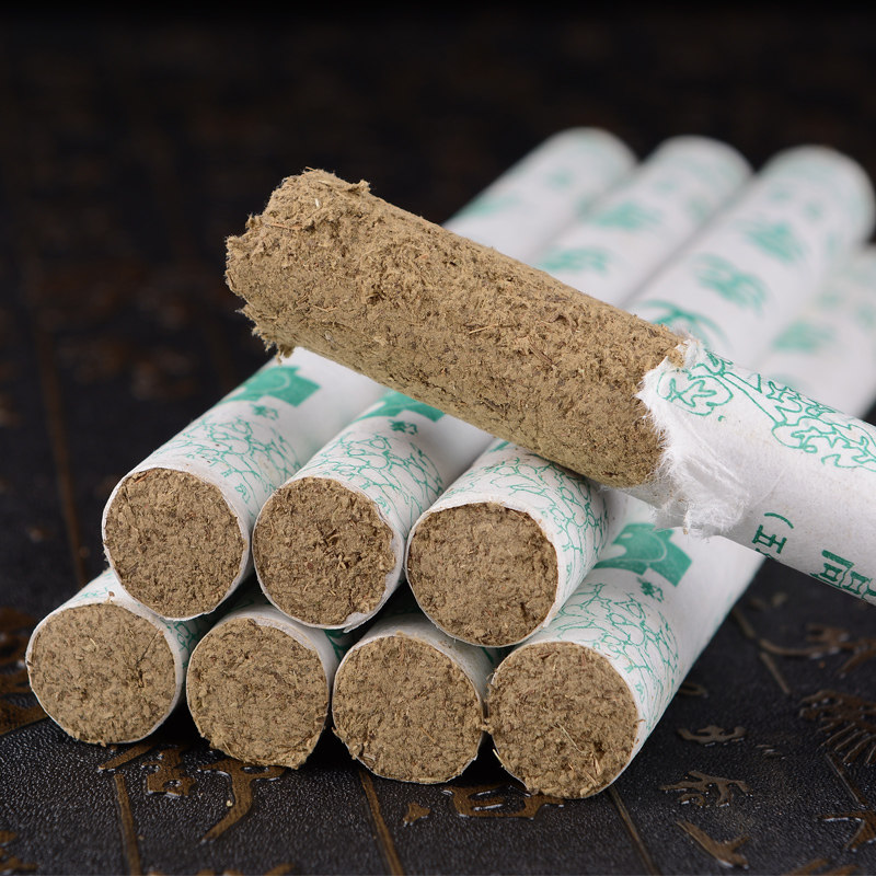 五年陈纯艾条艾柱批发 家用艾烛艾绒艾叶艾草非无烟艾艾贴艾灸贴