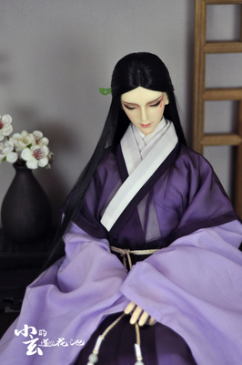 taobao agent 【Xiaoxuan's Lotus Pond】 【200728】 Uncle BJD Trinity Temple Costume Mingdao Robe (required)
