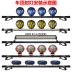 SUV General Motors Hành lý giá nóc ánh sáng Đứng thanh ngang Thanh ngang Khung hành lý Khung nhôm Mái Rack baga nóc ô tô Roof Rack