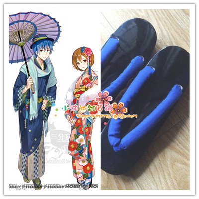 taobao agent Kimono colorful clothing hand -made mountain tea Kaito meiko cos shoes wooden 屐 屐 和 和