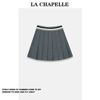 Юбка в складку, приталенная мини-юбка, 2023, в американском стиле, плиссированная юбка, А-силуэт