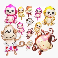 Детский воздушный шар, украшение для ногтей, детское вечернее платье, макет, обезьяна