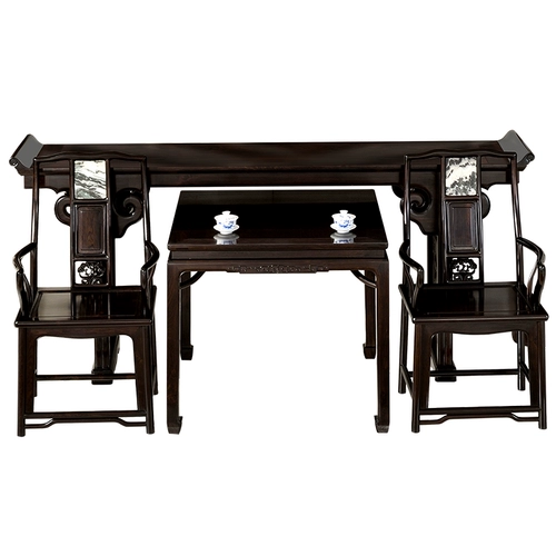 Ziguang Sandalwood Midge Hall Six Sets of Living Room Ming ведущий ведущий в стиле Восточноафриканский черный сандало