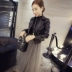 Mùa xuân và mùa thu mới của Hàn Quốc quần áo xe máy của phụ nữ PU da áo khoác ngắn Slim mỏng áo khoác ve áo da nhỏ của phụ nữ thủy triều