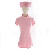 Нижнее белье, сексуальная униформа медсестры, пижама, комплект, короткий рукав