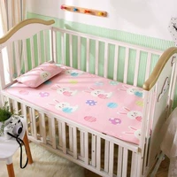 Кроватка для новорожденных для кровати, шелковый детский охлаждающий летний коврик для детского сада