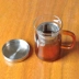 Trà bị rò rỉ 304 thép không gỉ trà lọc thép không gỉ lọc trà lót tea set phụ kiện cấp thực phẩm