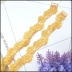[Ren Handmade Bảo tàng] Ren vai Strapless Strapless điều chỉnh đồ lót đàn hồi dây đeo vai màu vàng