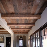 Весь дом на заказ гостиной фоновый потолок Оригинальный деревянный вяза. Декоративный фальшивый луче