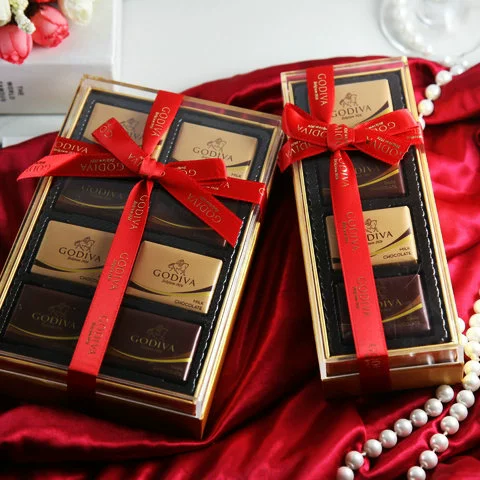 GODIVA/歌帝梵 Шоколадные таблетки оснащены 2 капсулами, 4 капсулами, 8 кусочками свадебных продуктов конфет, свадебным подарком