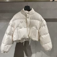 Зимний расширенный белый пуховик, сексуальная куртка, 2021 года, изысканный стиль