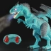 Sạc lớn điều khiển từ xa đi bộ phun điện khủng long ngọn lửa rồng Tyrannosaurus động vật mô phỏng trẻ em đồ chơi cậu bé