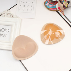 Купальный лиф 三角杯泳衣自粘胸垫加厚运动内衣海绵垫小胸增大透气比基尼插片 Shydouqueen