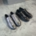 Thủy triều ban đầu thương hiệu mùa hè người đàn ông Nhật Bản giày duy nhất thấp để giúp con rắn mô hình Lok fu giày châu Âu và Mỹ da một chân hạt đậu giày thủy triều