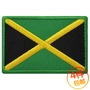 Jamaica cờ vải dán, thêu nhãn dán, Velcro thêu chương epaulettes có thể được tùy chỉnh miếng dán quần áo
