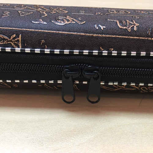 Одна коробка флейты, сумка для флейты, две секции флейты мешок Профессионал Производители коробок с приборами направляют продажи инструментов Zhenpin