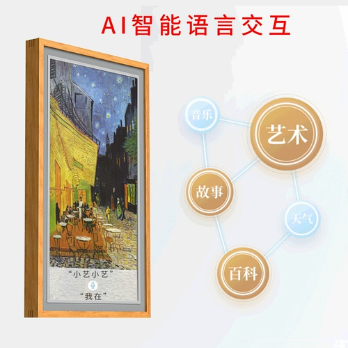 Экран живописи Boe Boe S2 32 -INCH PORCH PICTION Выставка Art Purly Empret Electronic Electronic Album High -Definition Adverting Machine