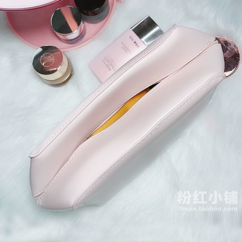 Розовая косметичка, небольшая маленькая маленькая сумка клатч, 5x