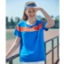 Xiaoxi nhà mỏng phần nhanh khô áo thun thể thao kích thước lớn thể thao ngắn tay phụ nữ yoga chạy áo thể dục quần áo lỏng lẻo - Áo phông thể thao