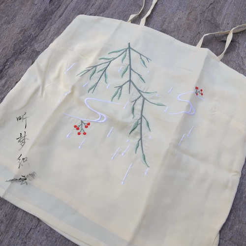 Ханьфу, топ с чашечками, топ без лямок, с вышивкой, китайский стиль