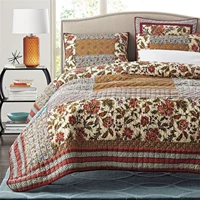 Chăn bông Mỹ được làm bằng tay bởi ba bộ chăn ga gối đệm mùa thu và mùa đông ga trải giường