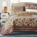 Chăn bông Mỹ được làm bằng tay bởi ba bộ chăn ga gối đệm mùa thu và mùa đông ga trải giường Trải giường