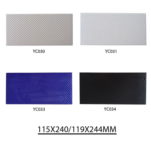 Национальный стандартный бассейн Плитка Дополнительные аксессуары для бассейна Специальные Аррасы кирпичных анти -скользящих цитрусовых 115*240