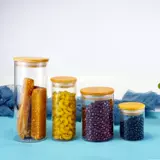 Кофейная бессвинцовая стеклянная коробочка для хранения, система хранения, чайный порошок