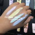Hàn Quốc 3CE Macaron Pigment Tube Makeup Tiền chất dưỡng ẩm Giữ ẩm Kem màu vàng đậm kem che sẹo Sun màn hình / Pre-Make-up