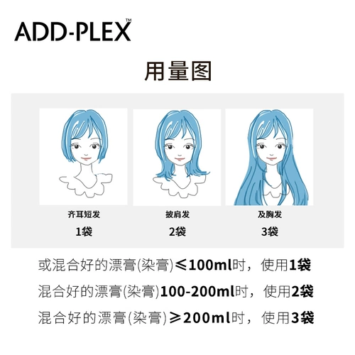 Германия Add-Plex Structure Restoration Agent Dyeing Addplex1,2 Доза Дрифт Дрифт Краситель Антирученные волосы