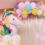 Импортная пони, воздушный шар, детское украшение, макет, единорог, популярно в интернете