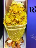 Golden Rose 24K золотая фольга роза Kang Naixin показ