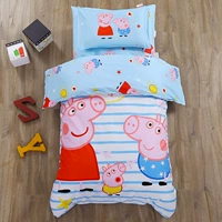 Mẫu giáo chăn ba mảnh bông trẻ em chăn bông quilt cover bé nap giường bé sáu phiên bản lớn ga giường cho bé trai