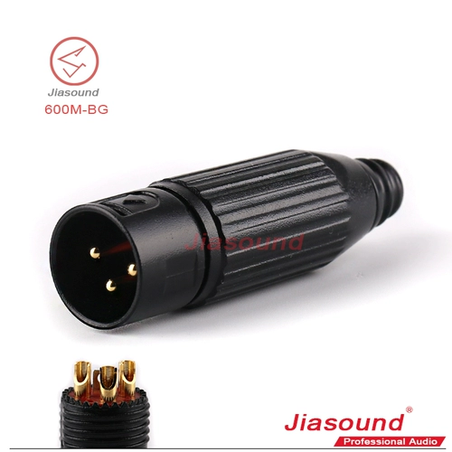 Jiasound Carson Head Gong Moth Head Three Core Capitals Сварная баланс XLR Capital Line Audio Plug