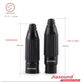 Jiasound Carson Head Gong Moth Head Three Core Capitals Сварная баланс XLR Capital Line Audio Plug