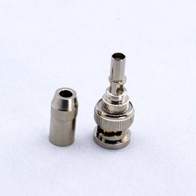 珠海中腾/laite75-2-2视频头2m接头全铜bnc接头