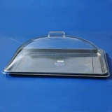 Крышка для торта, прозрачная прямоугольная крышка чехла для пищи, противень 60 40 Пяховой крышку крышки для крышки для подноса Полу.