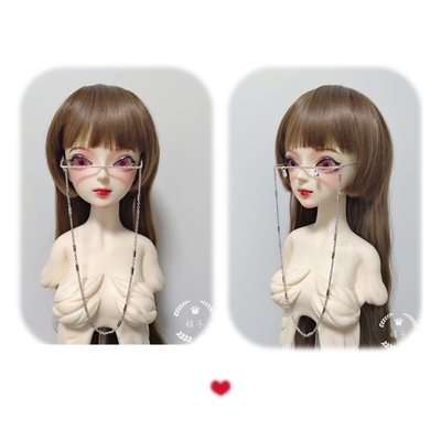 taobao agent BJD baby uses a piece of simple glasses with 3 points, 4 points, 6 points, and the photo props